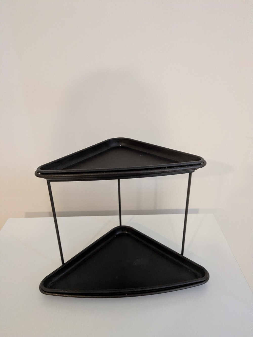 2 Tier Corner Vanity/Makeup Shelf